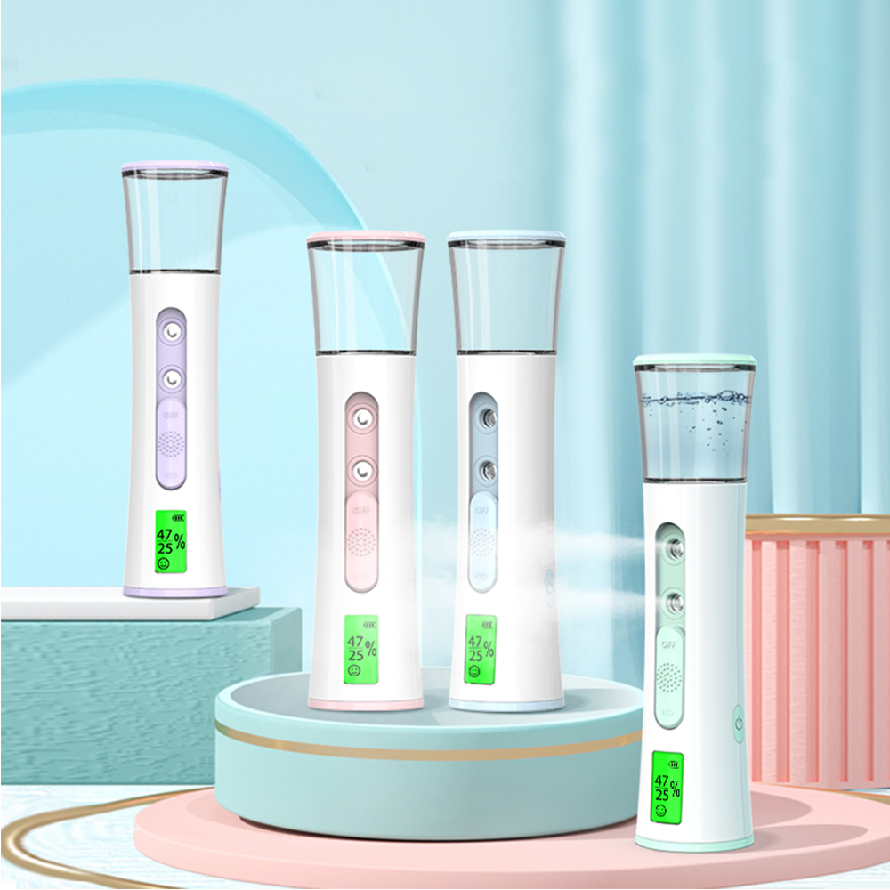 Face Steamer - 휴대용 페이셜 스티머 나노 미스트 분무기,