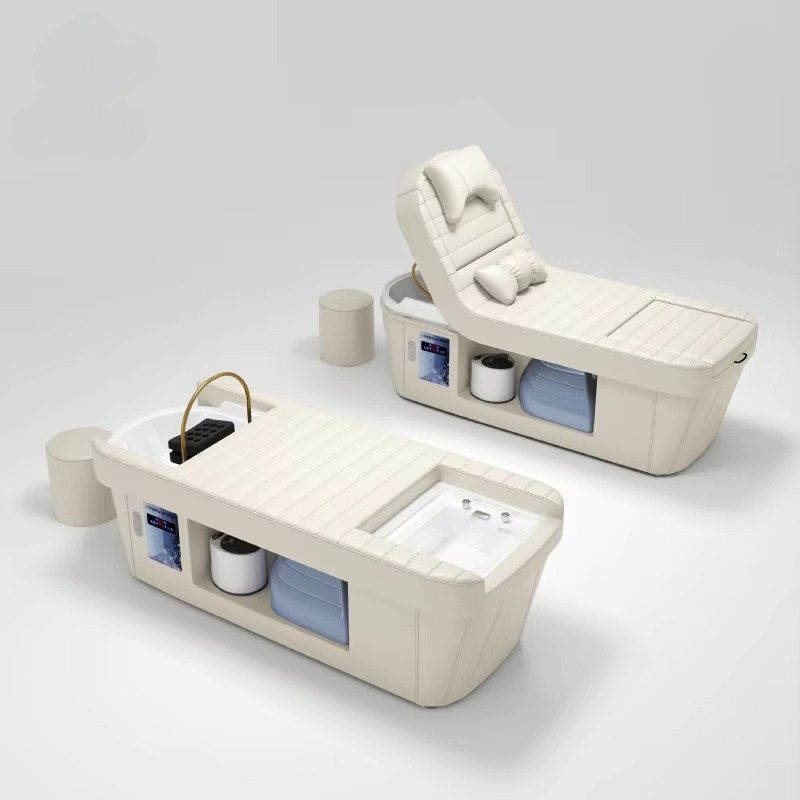 Foot Spa - 리클라이닝 등받이 풋 스파 페디큐어 샴푸