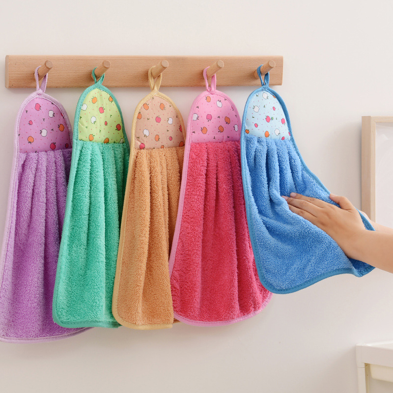 Spa Towel - 4pcs 주방 욕실용 작은 핸드 타올