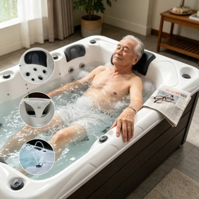 Spa Massager - 마사지 욕조 아크릴 월풀 스파 핫텁