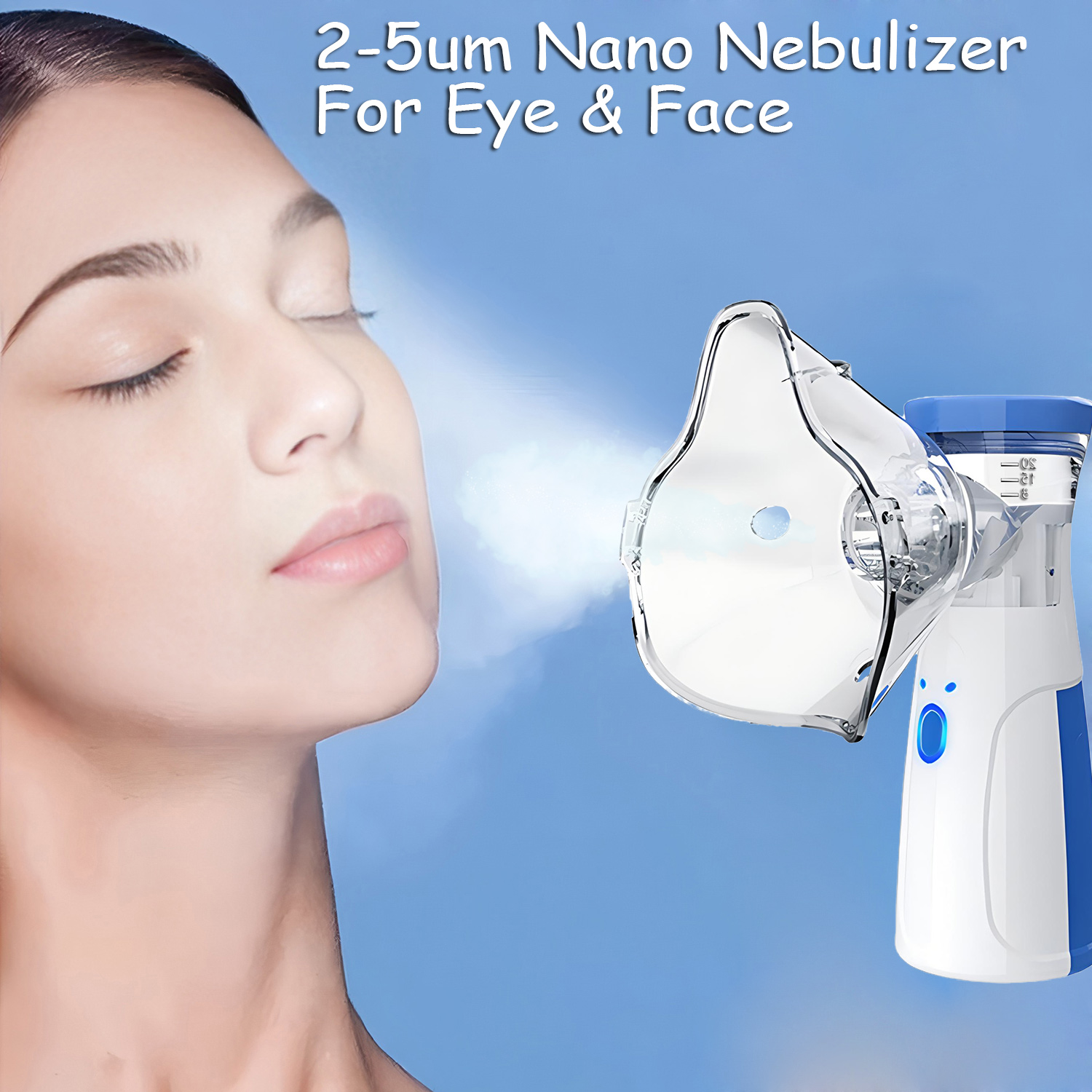 Face Steamer - 미니 페이셜 스티머 무소음 메쉬 네뷸라이저