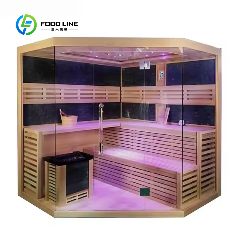 맞춤형 전통 실내 목재 건식 및 습식 사우나룸 (가정용 - Spa Wellness Gym 리뷰 및 가격