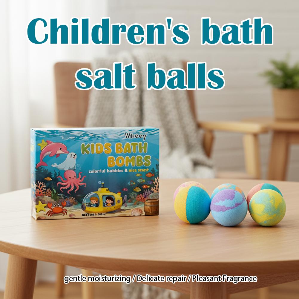 6Pcs 어린이 버블 목욕 폭탄 세트 수분 공급 스킨  - Bath Salts 리뷰 및 가격
