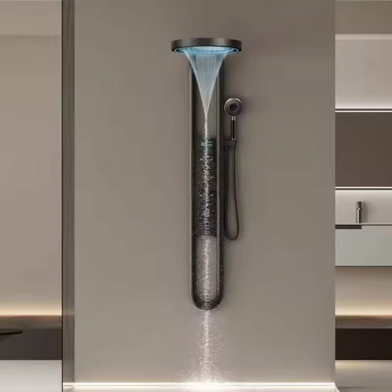 스마트 디지털 디스플레이 온도조절 샤워 시스템 벽걸이형 - Spa Massager 리뷰 및 가격