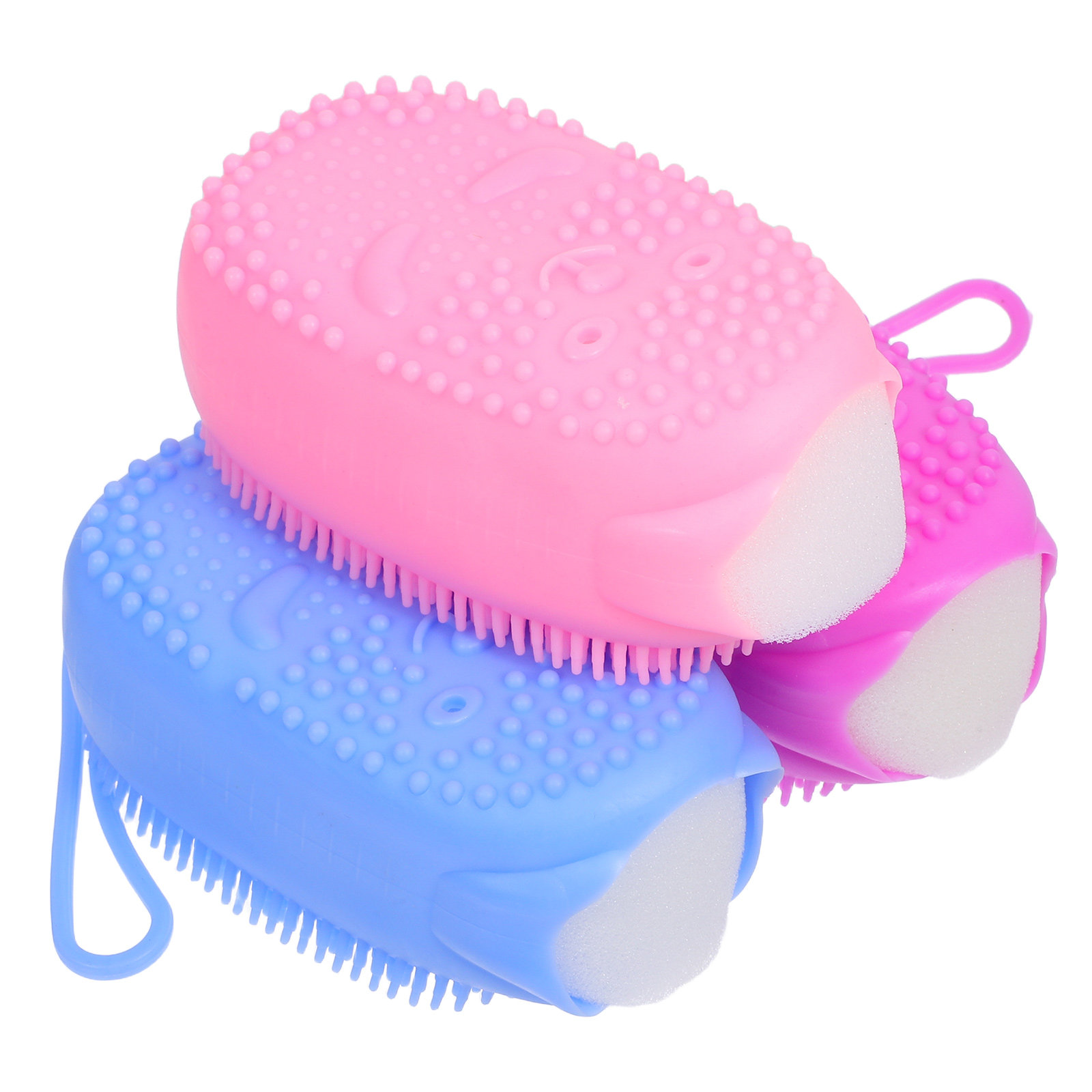 3개입 실리콘 바디 스크러버, 양면 사용 가능한 목욕  - Body Brush 리뷰 및 가격
