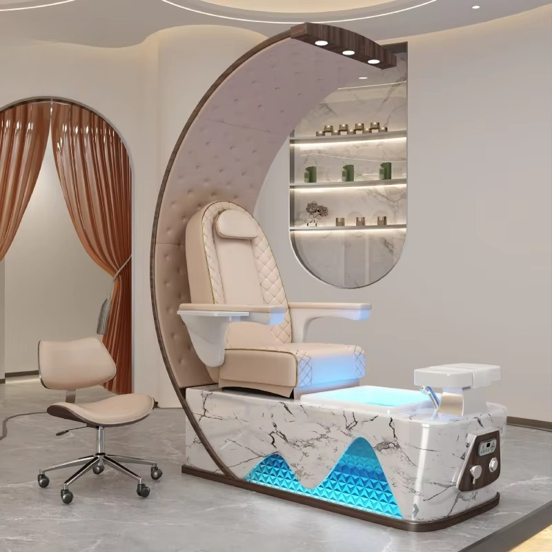 현대식 스파 네일 풋 마사지 월풀 전동 의자 (매니큐어 - Foot Spa 리뷰 및 가격