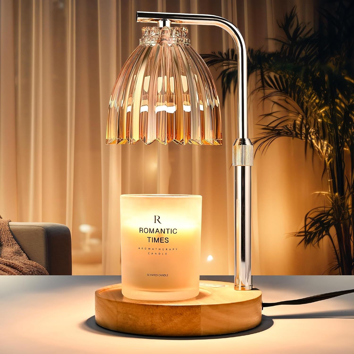 높이 조절 가능한 아로마테라피 왁스 멜트 워머 캔들 히 - Wax Warmer 리뷰 및 가격
