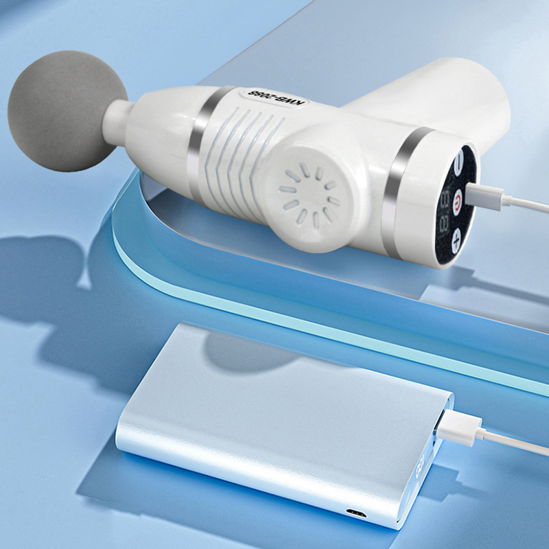 12개의 마사지 헤드가 장착된 근육 마사지 건, 근육  - Massage Gun 리뷰 및 가격