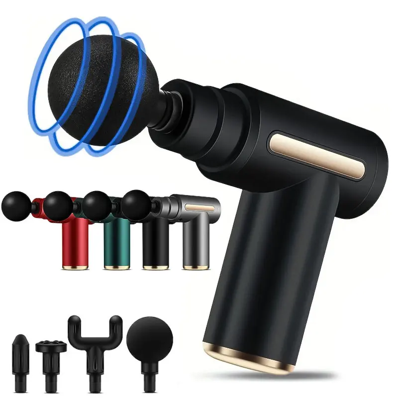2024 휴대용 근막 총 바디 백 넥 다리 전기 주파수 - Massage Gun 리뷰 및 가격