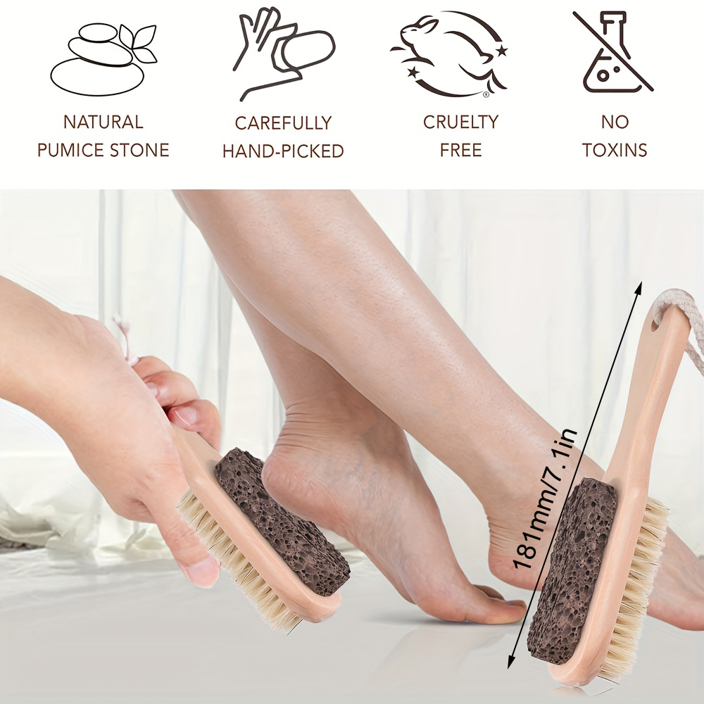 2개 세트: 드라이 브러시 바디 브러시와 양면 니켈 발 - Body Brush 리뷰 및 가격
