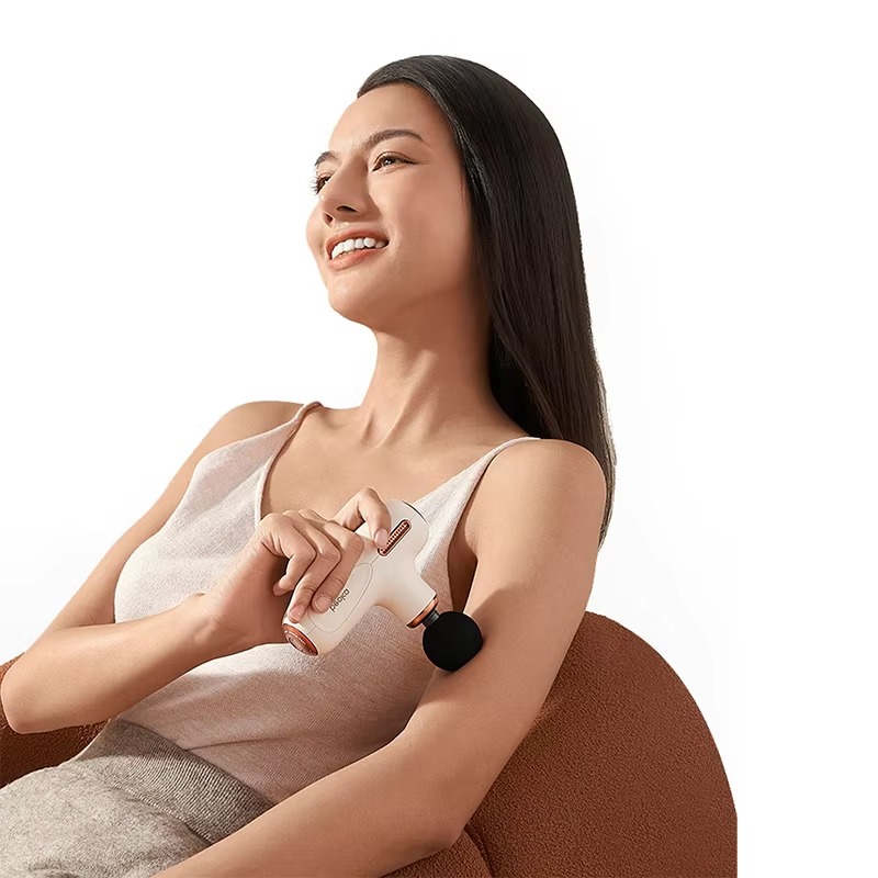 미니 온열 마사지건 저소음 전기 진동 심부 근육 마사지 - Massage Gun 리뷰 및 가격