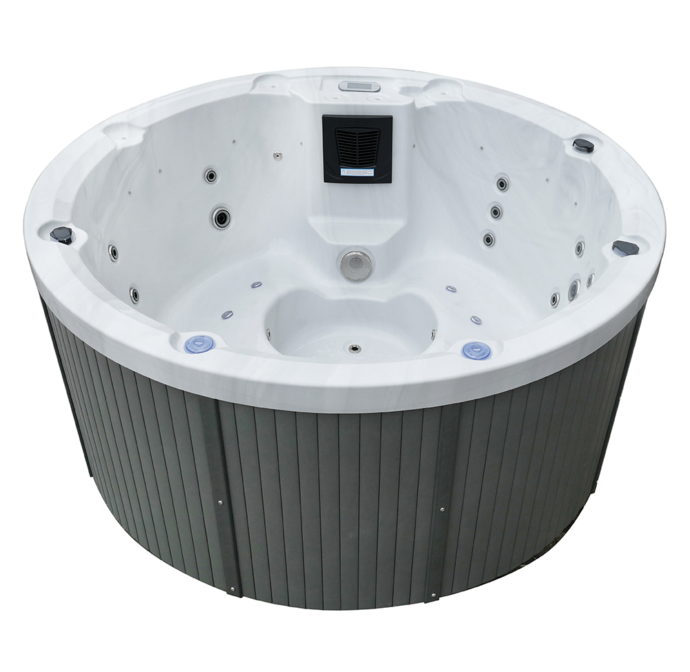 야외 스파, 아크릴 1950 x 810mm 원형 온수  - Hot Tub 리뷰 및 가격